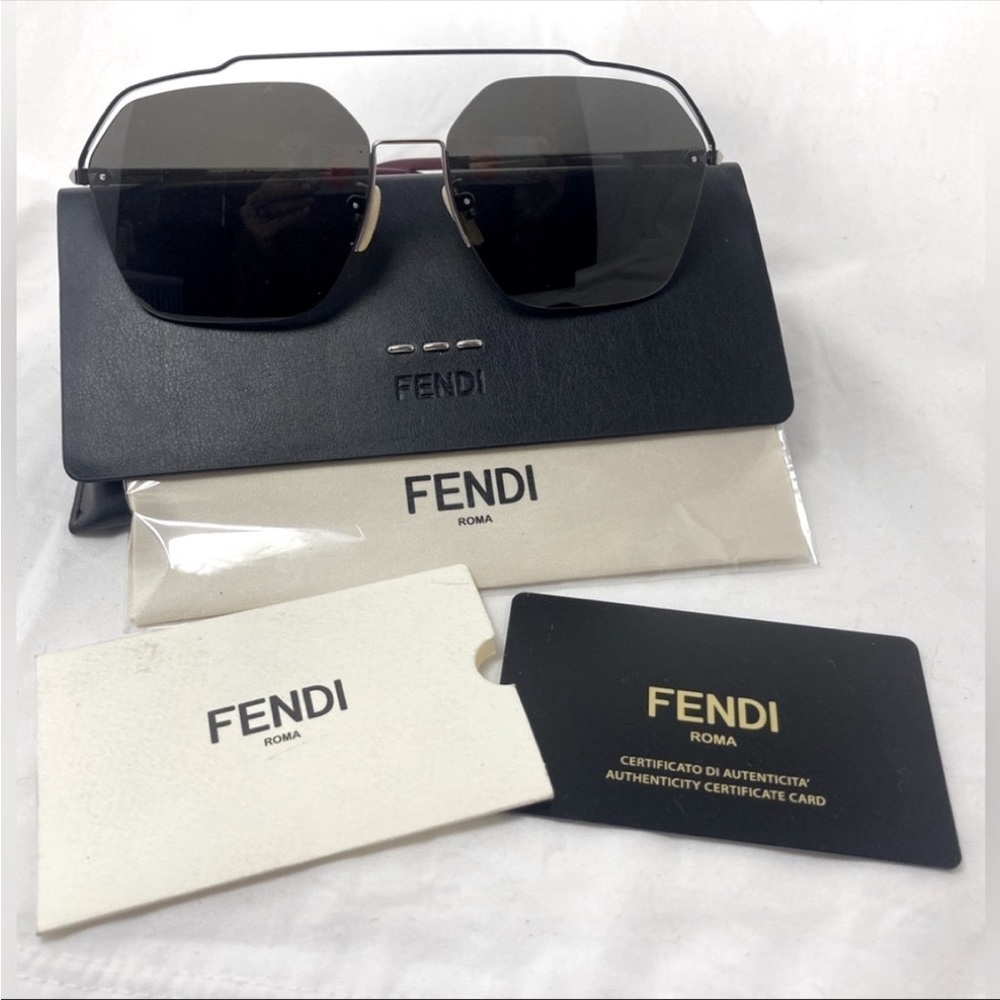 🎉 HP 🎉 FENDI FF Palladium Sunglasses ✨